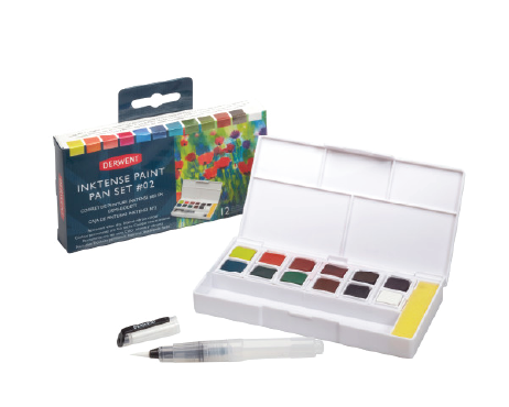 Inktense Paint 12 Color Pan Set #2