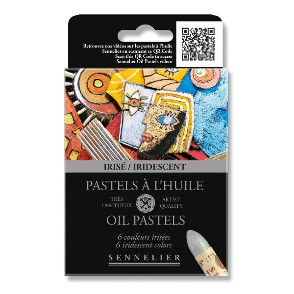 Oil Pastel 6-Stick Sets