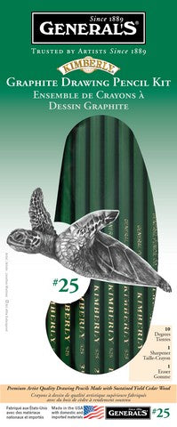 Kimberly Graphite Drawing Pencil Set of 12