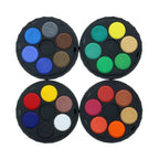 Koh-I-Noor Watercolor Wheel Stack Pack, 24 Color Pans