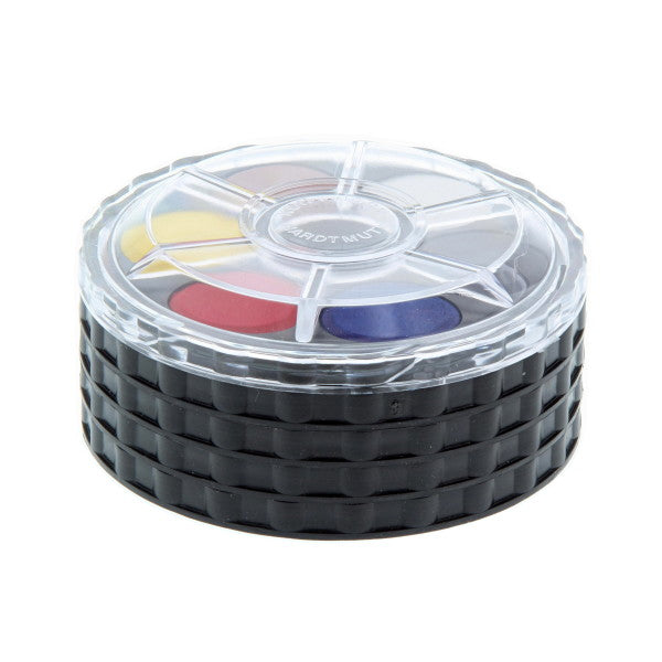 Koh-I-Noor Watercolor Wheel Stack Pack, 24 Color Pans