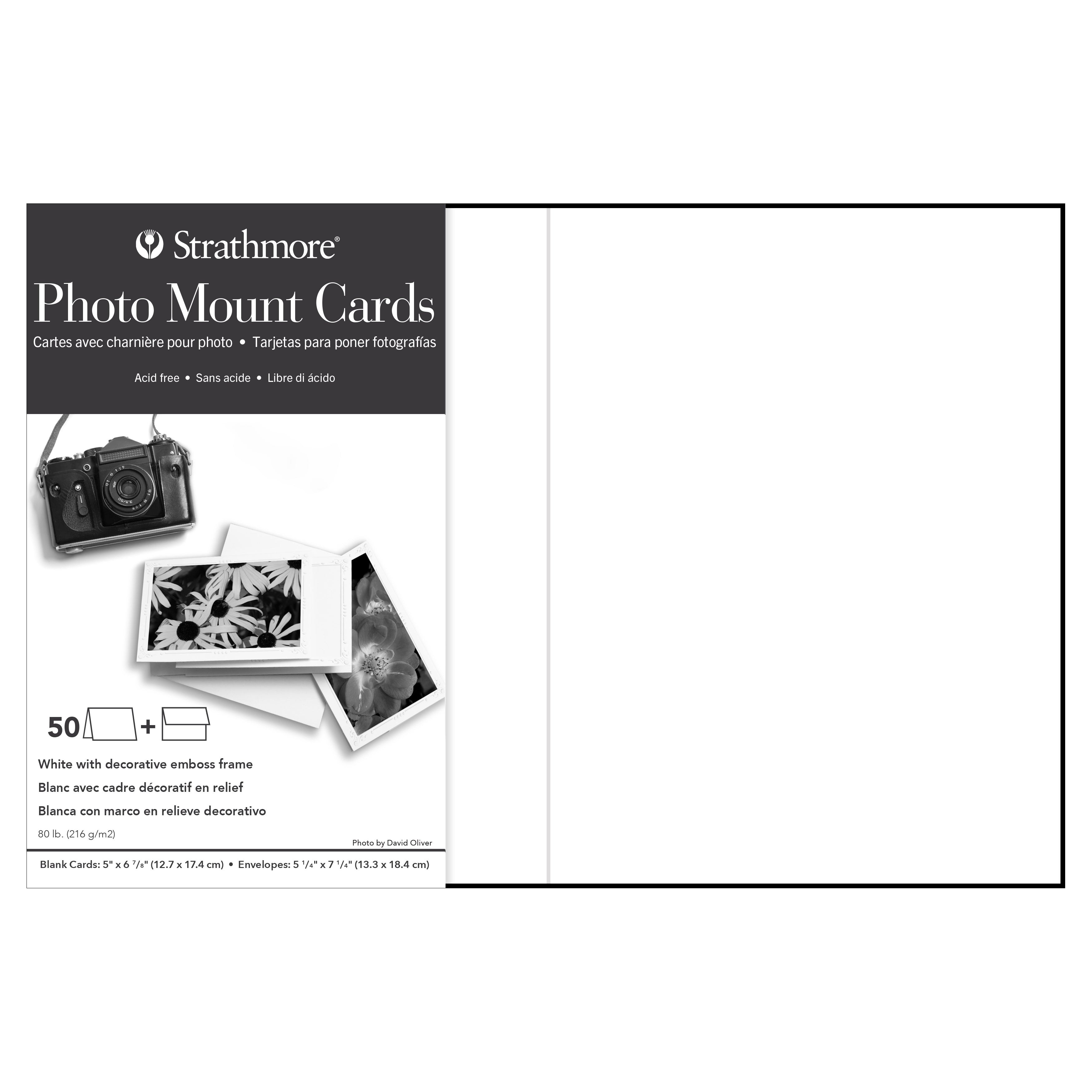 Photo Mount Cards - 5"x7"