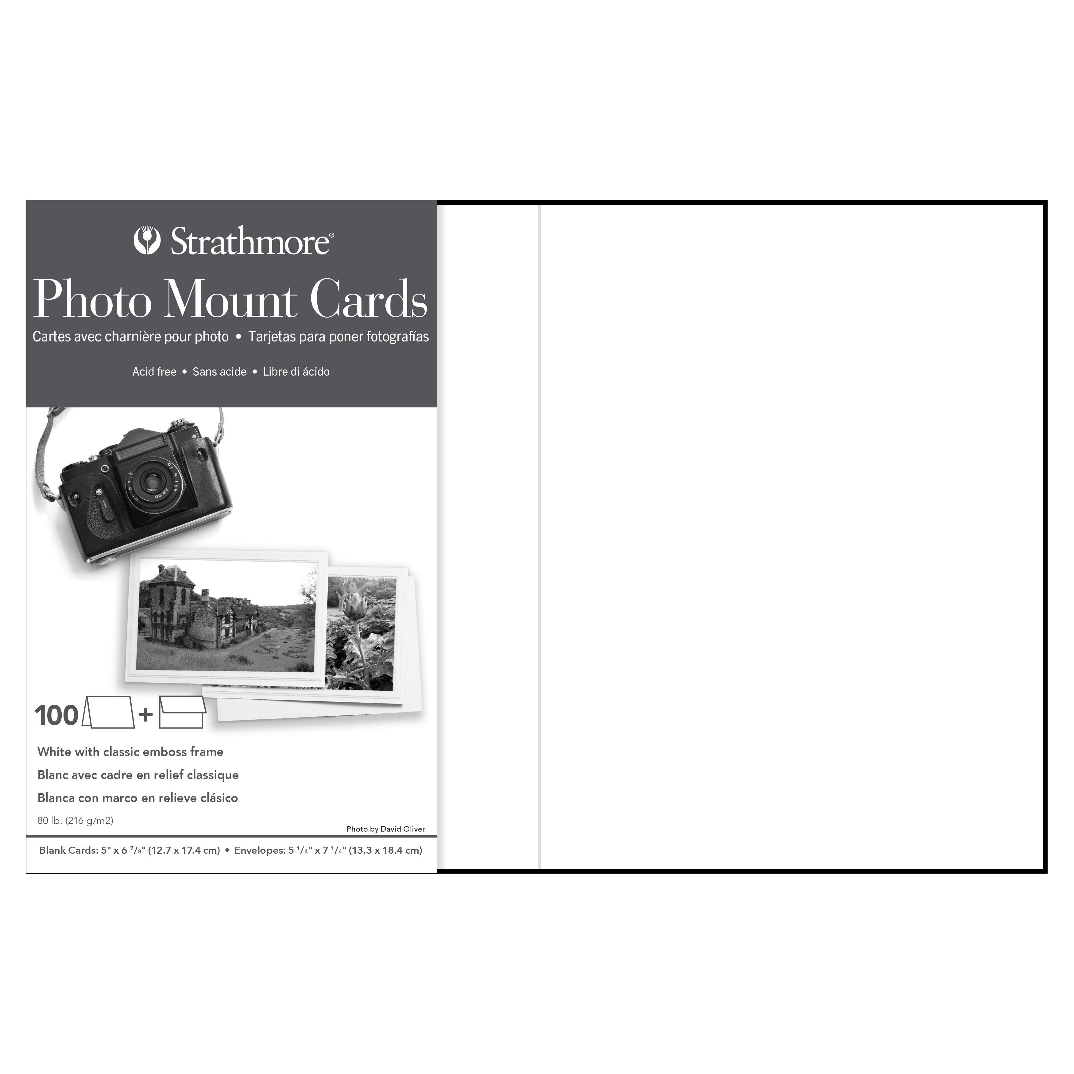 Photo Mount Cards - 5"x7"