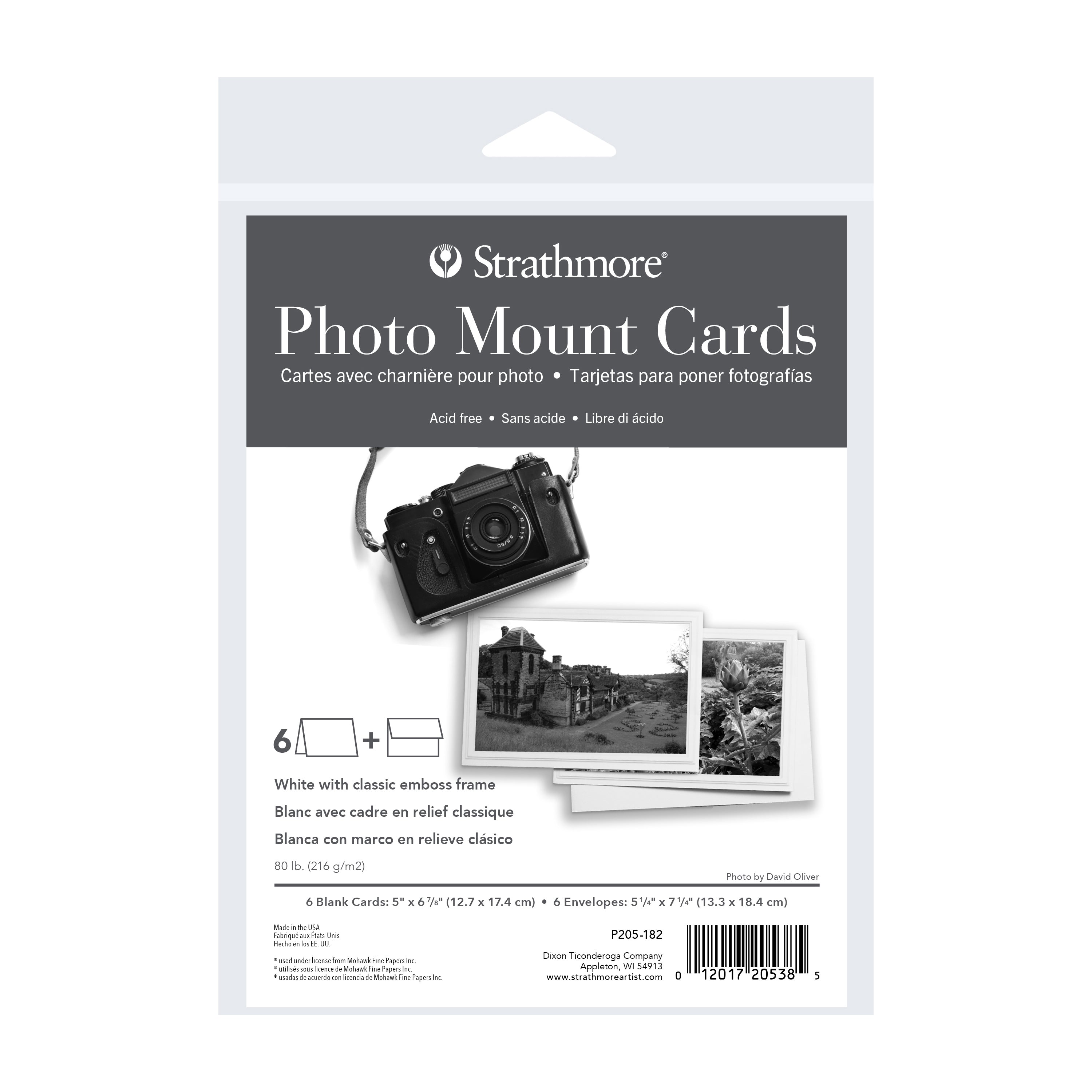 Photo Mount Cards - 5"x7"