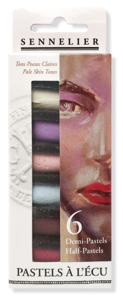 Extra-Soft Half-Pastel 6-Stick Sets