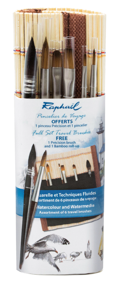 Raphael Precision Mini Brush Travel Set