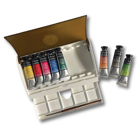 Sennelier French Artists' 8 Color Watercolor Tube Set