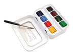 Sennelier French Artists' Watercolor 8 Color Mini Half-Pan Set