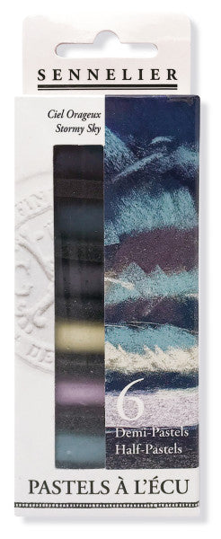 Extra-Soft Half-Pastel 6-Stick Sets