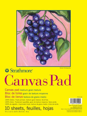 Strathmore 300 Series Canvas Pads