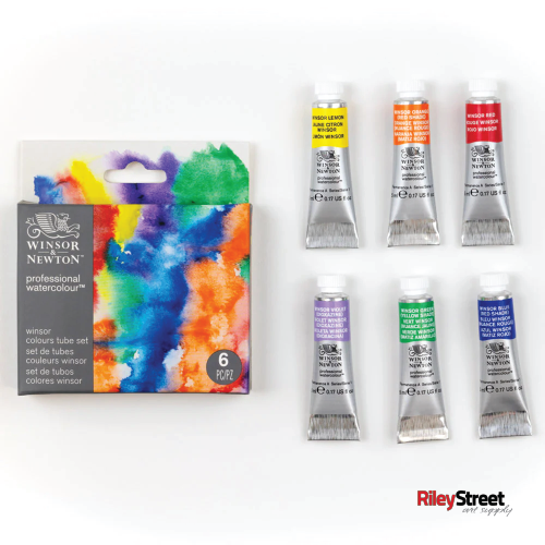 Winsor & Newton Professional Watercolour 6 Color Sets