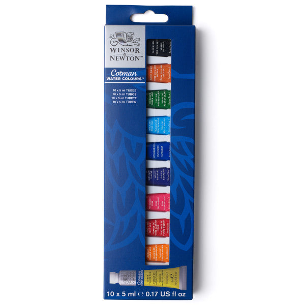 Winsor & Newton Cotman Introduction to Fine Art 10-Color Set