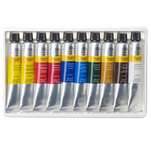 Winsor&Newton Galeria Acrylic Color 10-Color Set 20ml