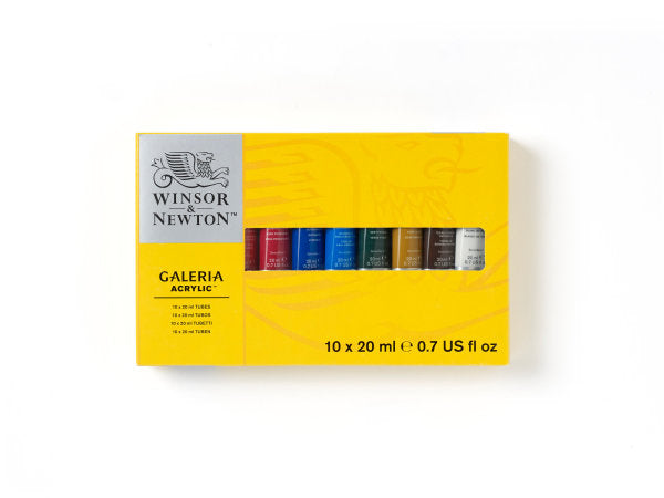 Winsor&Newton Galeria Acrylic Color 10-Color Set 20ml