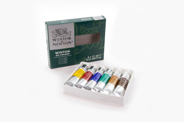 Winsor & Newton Introductory Oil Color Set of Six