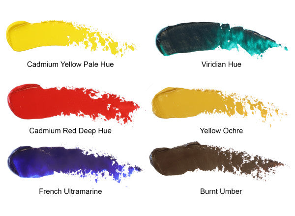 Winsor & Newton Introductory Oil Color Set of Six