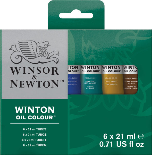 Winsor & Newton Introductory Oil Color Set of Six