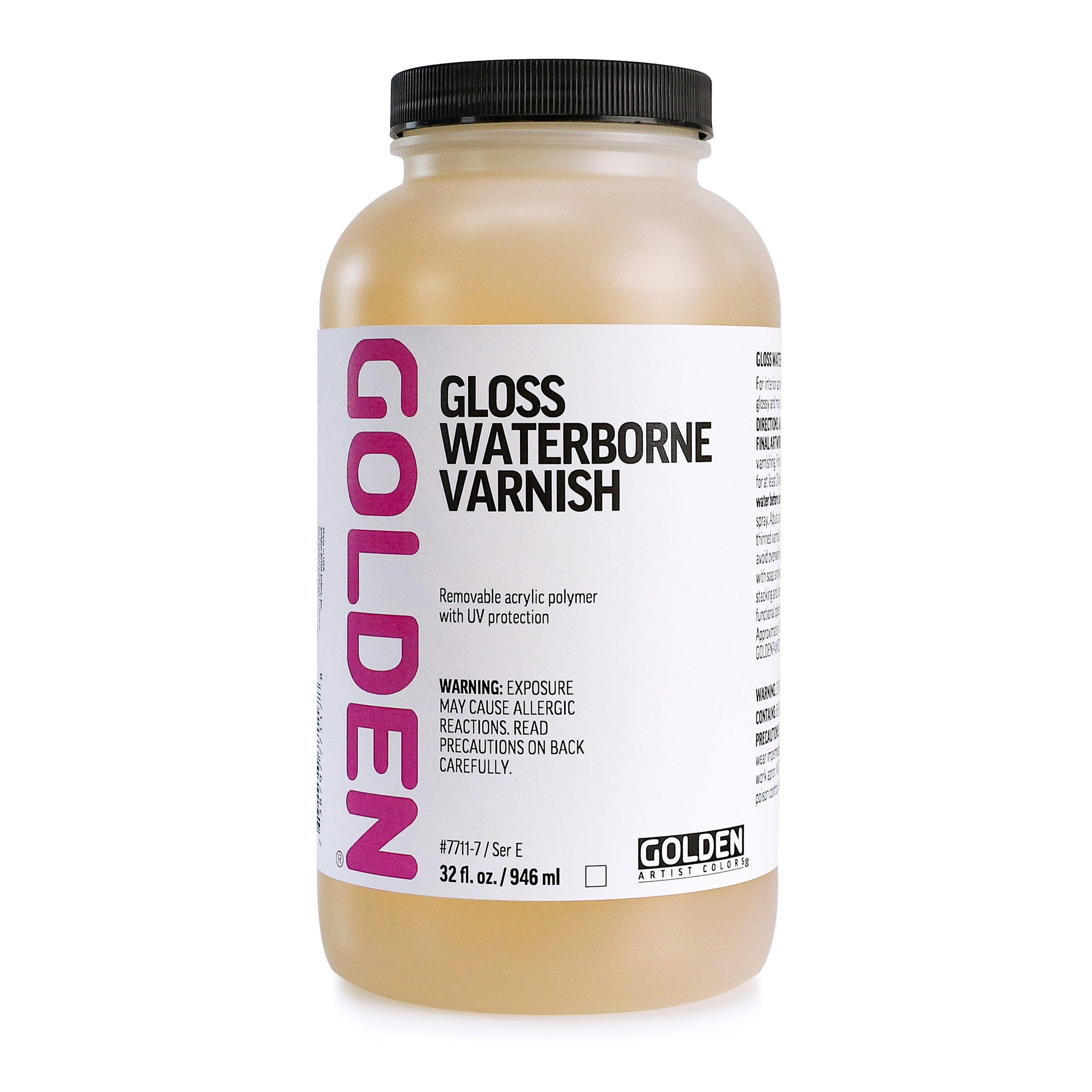 Golden Waterborne Varnish - Gloss