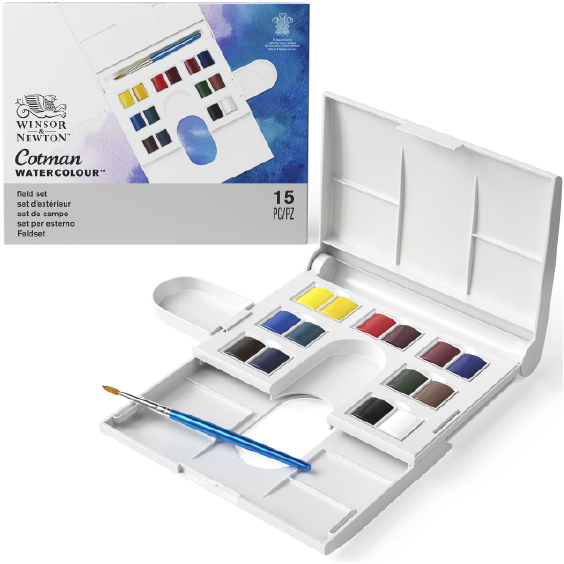 Cotman Water Colours Compact Set