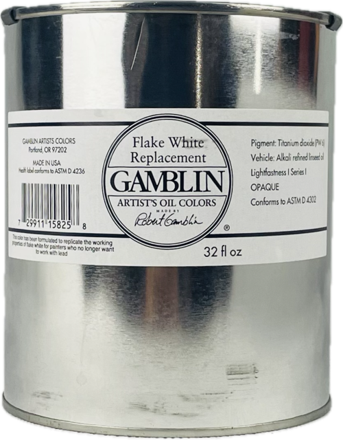 Gamblin Artist Grade Oil Colors Cans