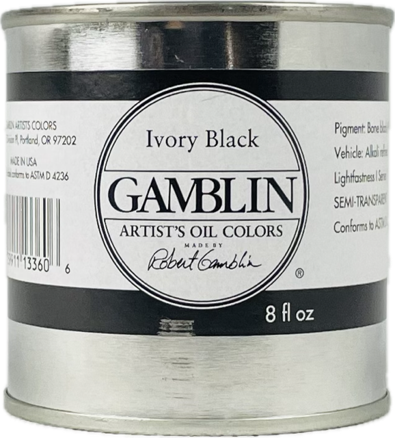 Gamblin Artist Grade Oil Colors Cans