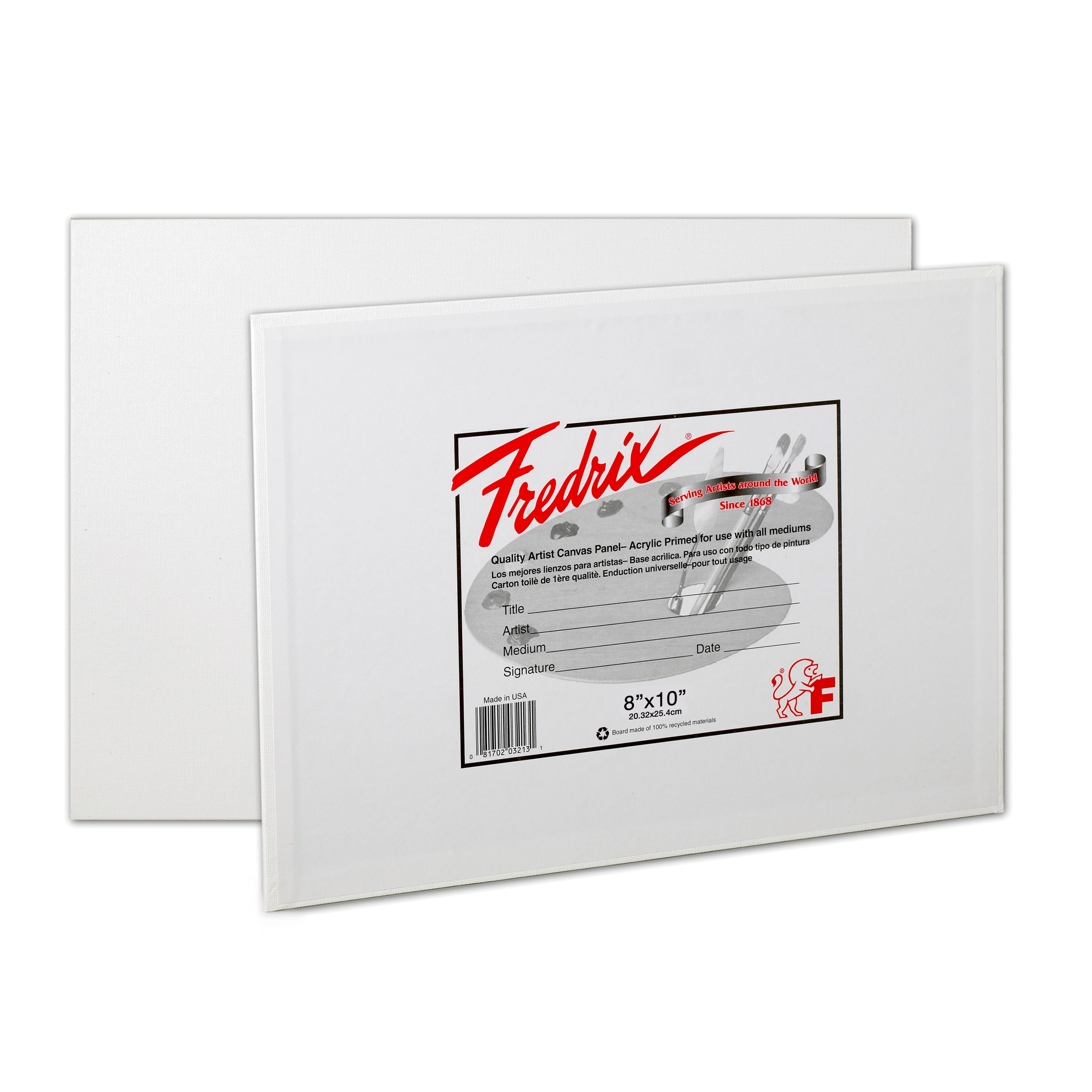 Fredrix Canvas Panels