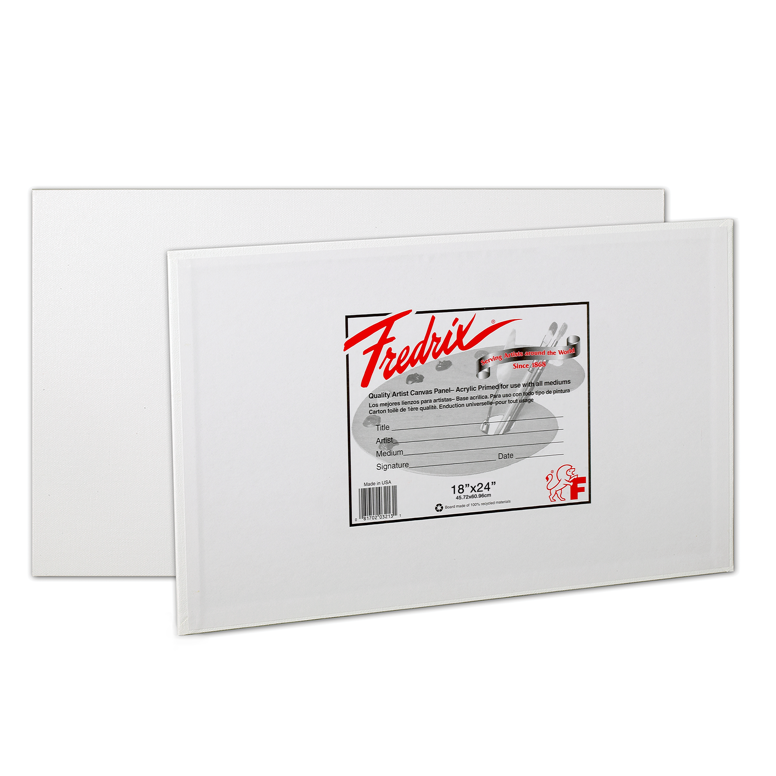 Fredrix Canvas Panels