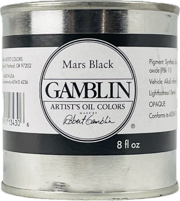 Gamblin Artist Grade Oil Colors Cans