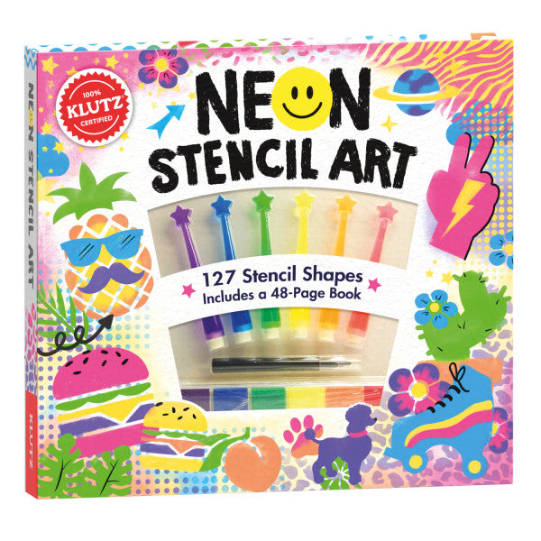 Neon Stencil Art Kit