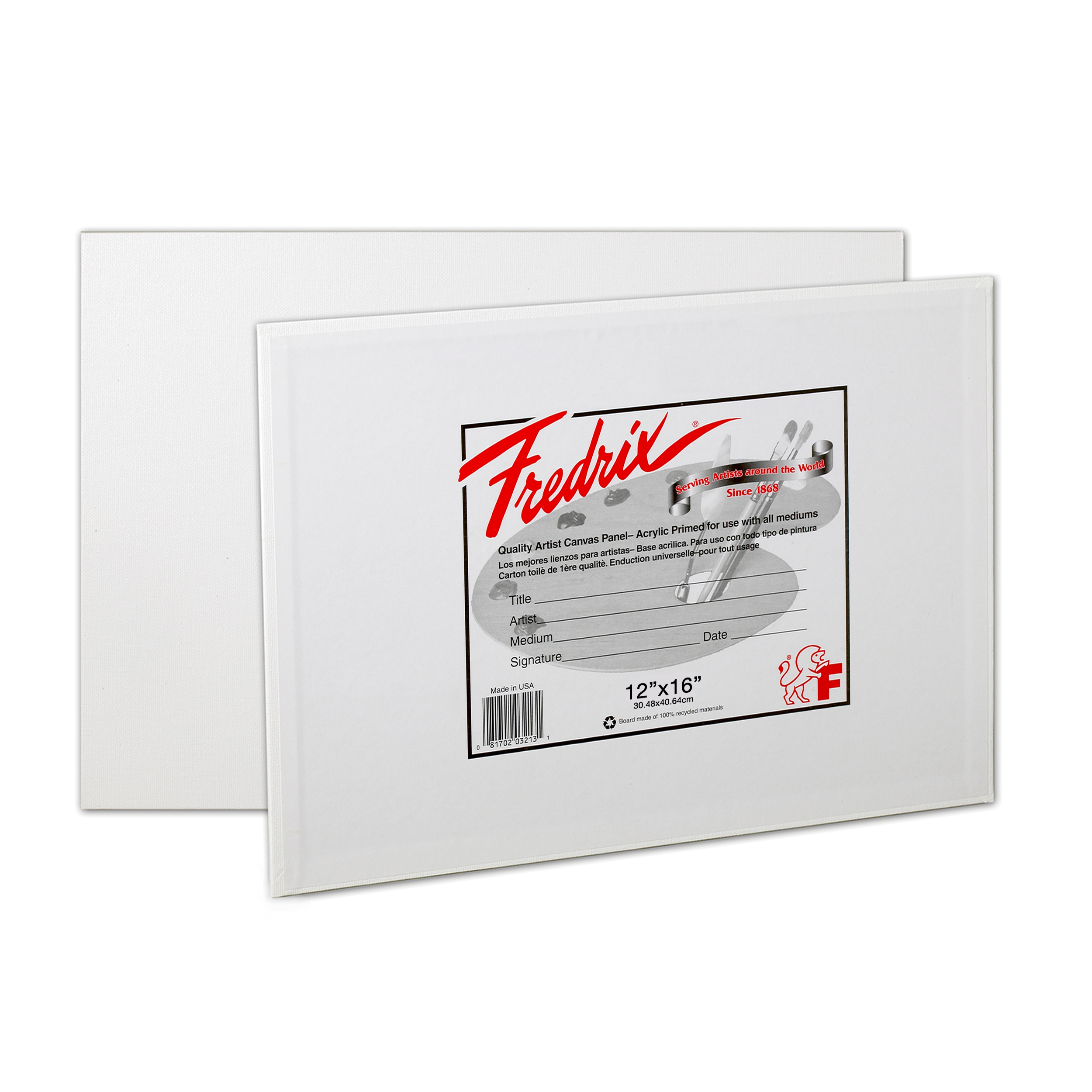 Fredrix Canvas Panels