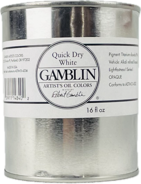 Gamblin Artist Grade Oil Colors Cans