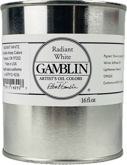 Gamblin Artist Grade Oil Colors Cans