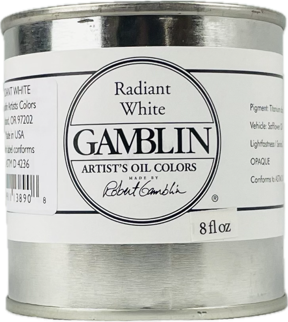 Gamblin Artist Grade Oil Colors Cans