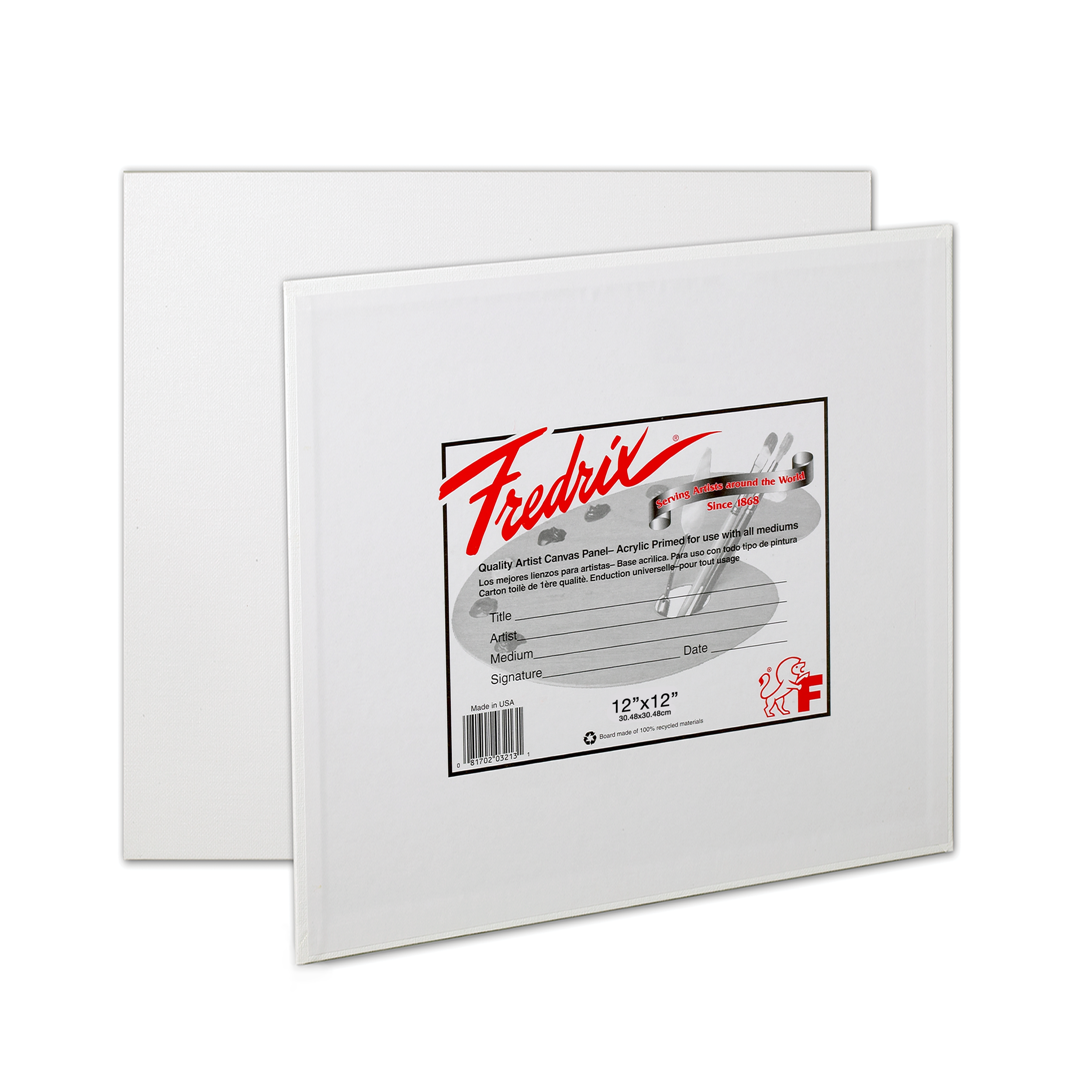 Fredrix Canvas Panels