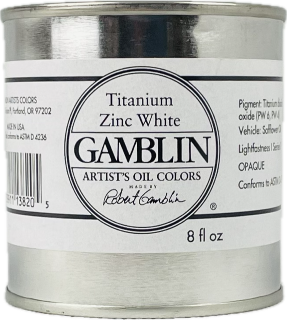 Gamblin Artist Grade Oil Colors Cans