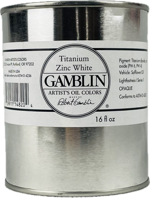 Gamblin Artist Grade Oil Colors Cans