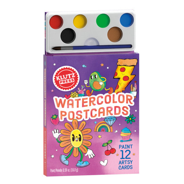Watercolor Postcards Kit