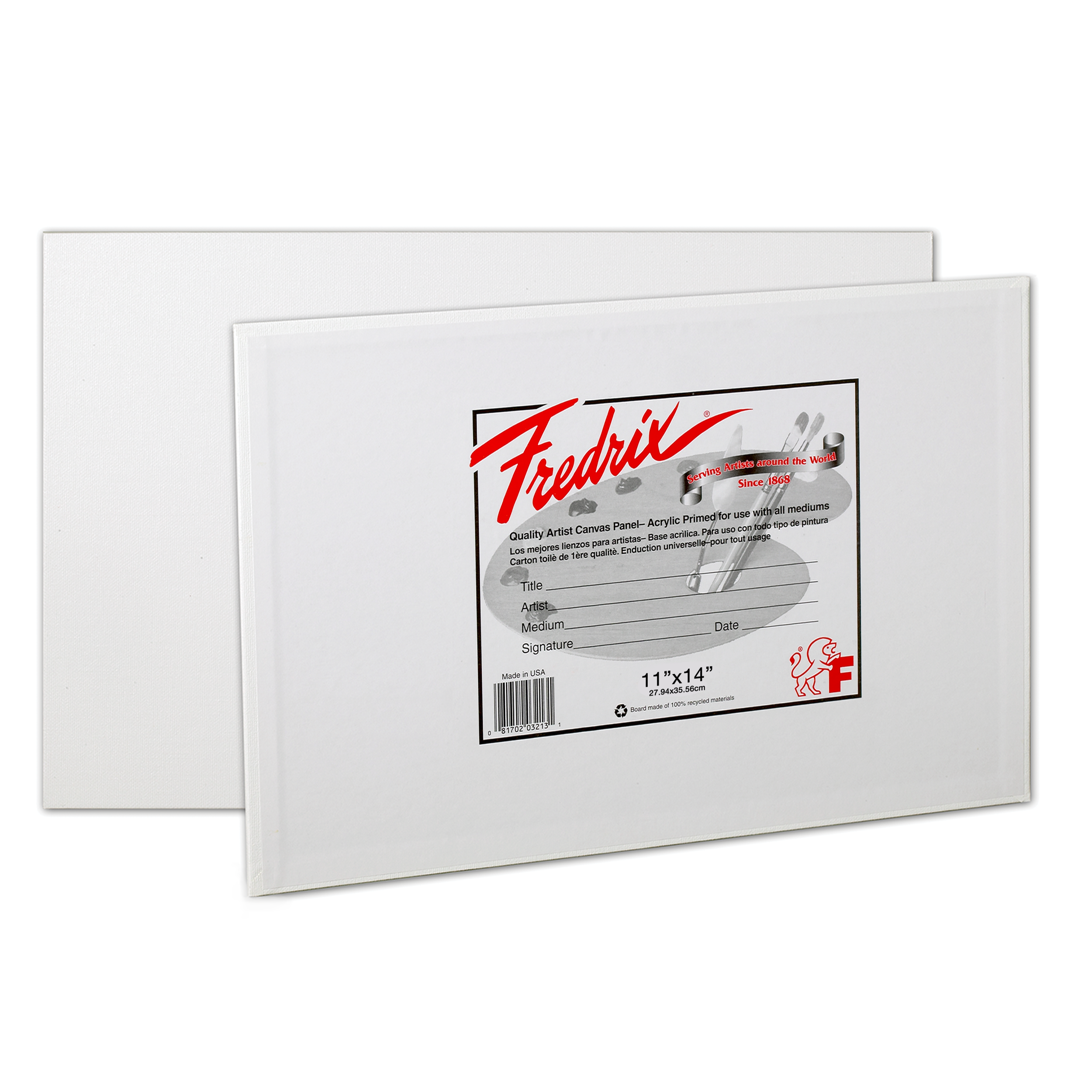 Fredrix Canvas Panels