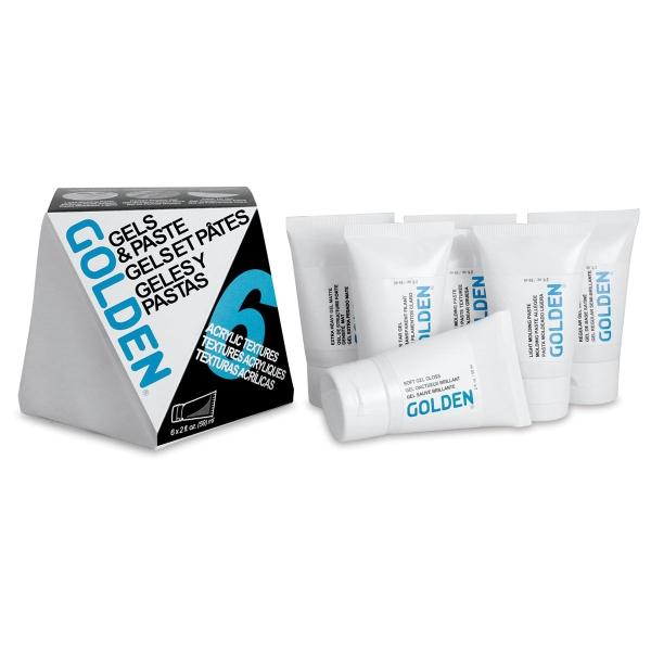 Golden Acrylic Gel Mediums Introductory Set