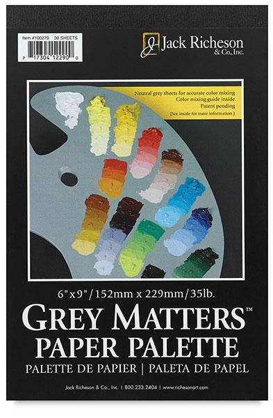 Grey Matters Palette Paper