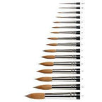 From the traditional black handle to the seamless nickel ferrule and the hand-cupping of the point, this brush is truly in a class of its own.