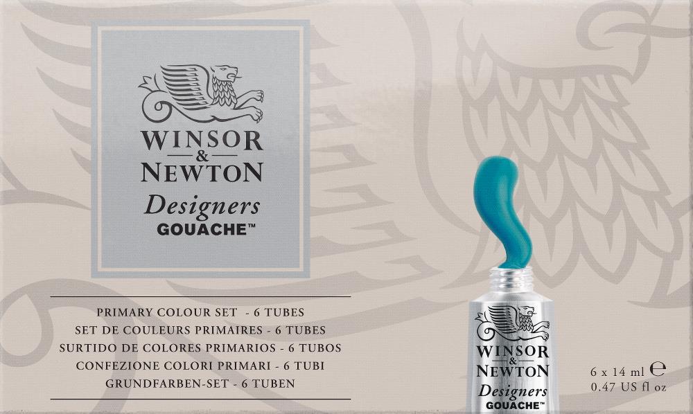 Winsor & Newton Designers Gouache Primary Set