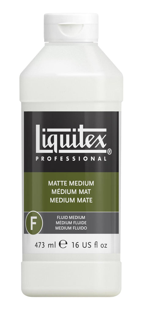 Liquitex Professional Matte Medium Fluid 16oz 473ml for sale online