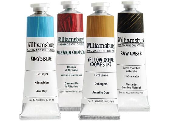 Williamsburg Handmade Oil Colors - 37ml Tubes