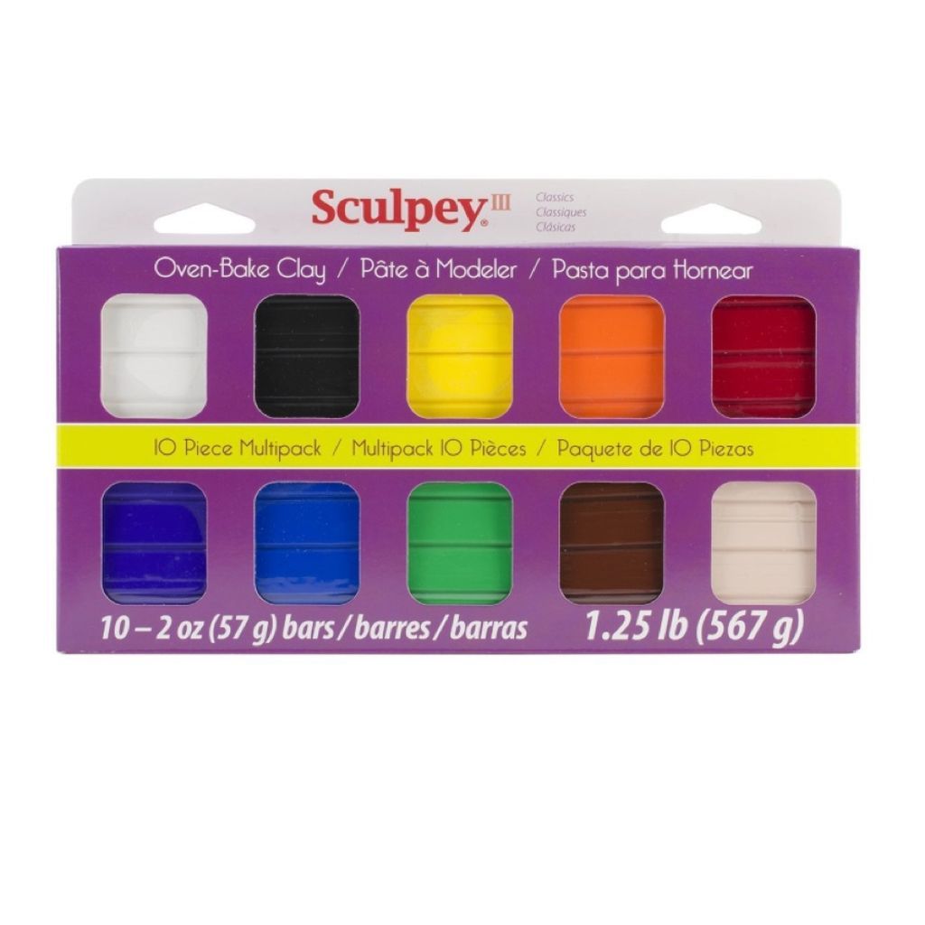 Sculpey III 10 Color Basic Set