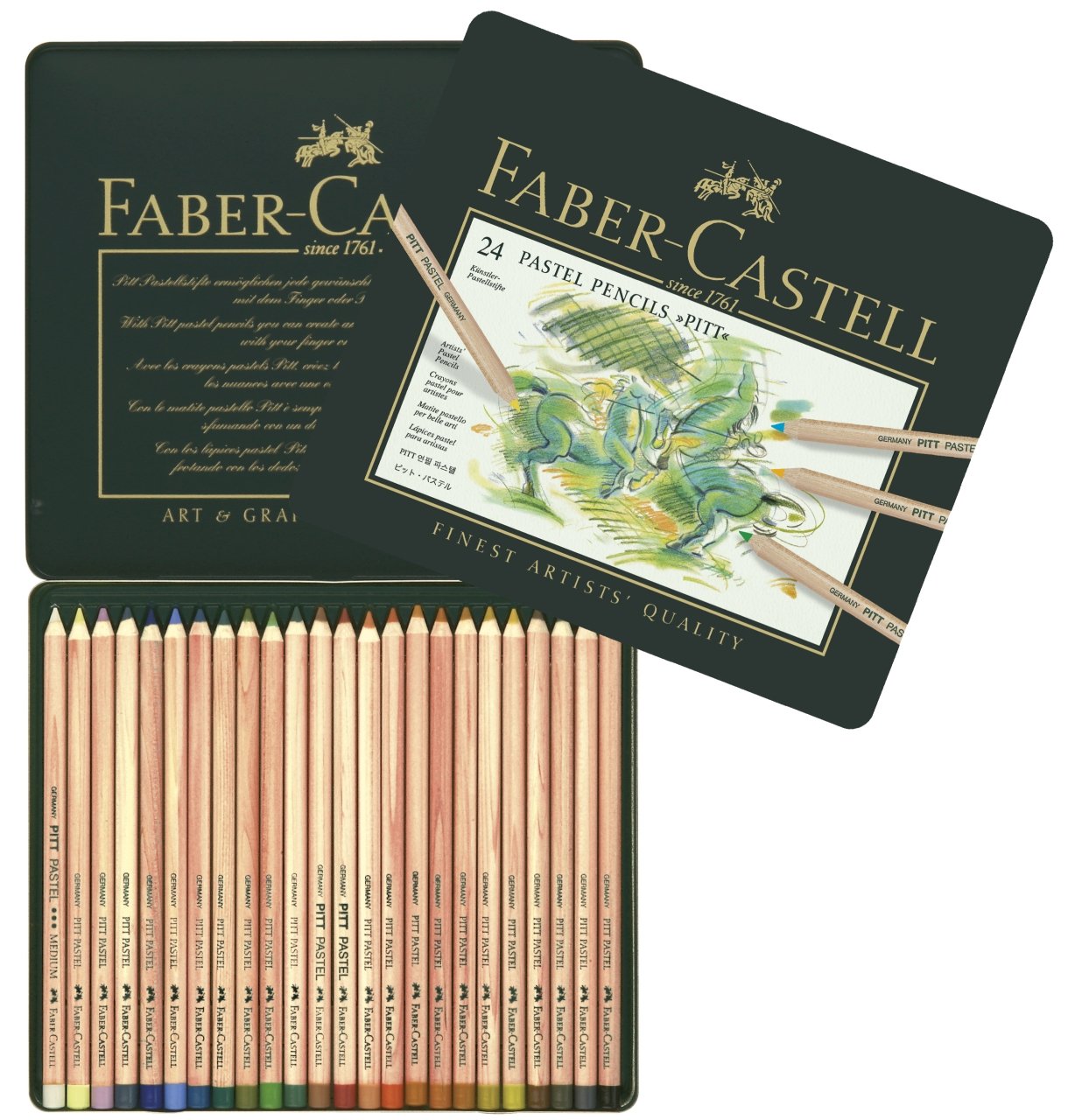Faber Castell Pitt Pastel Pencil Sets