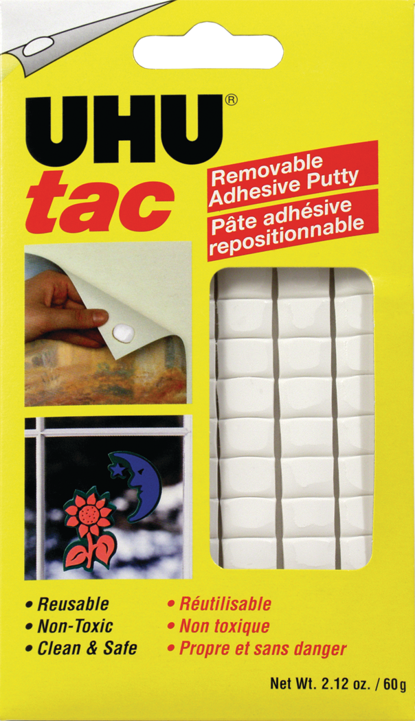 Uhu-Tac Adhesive Putty Squares