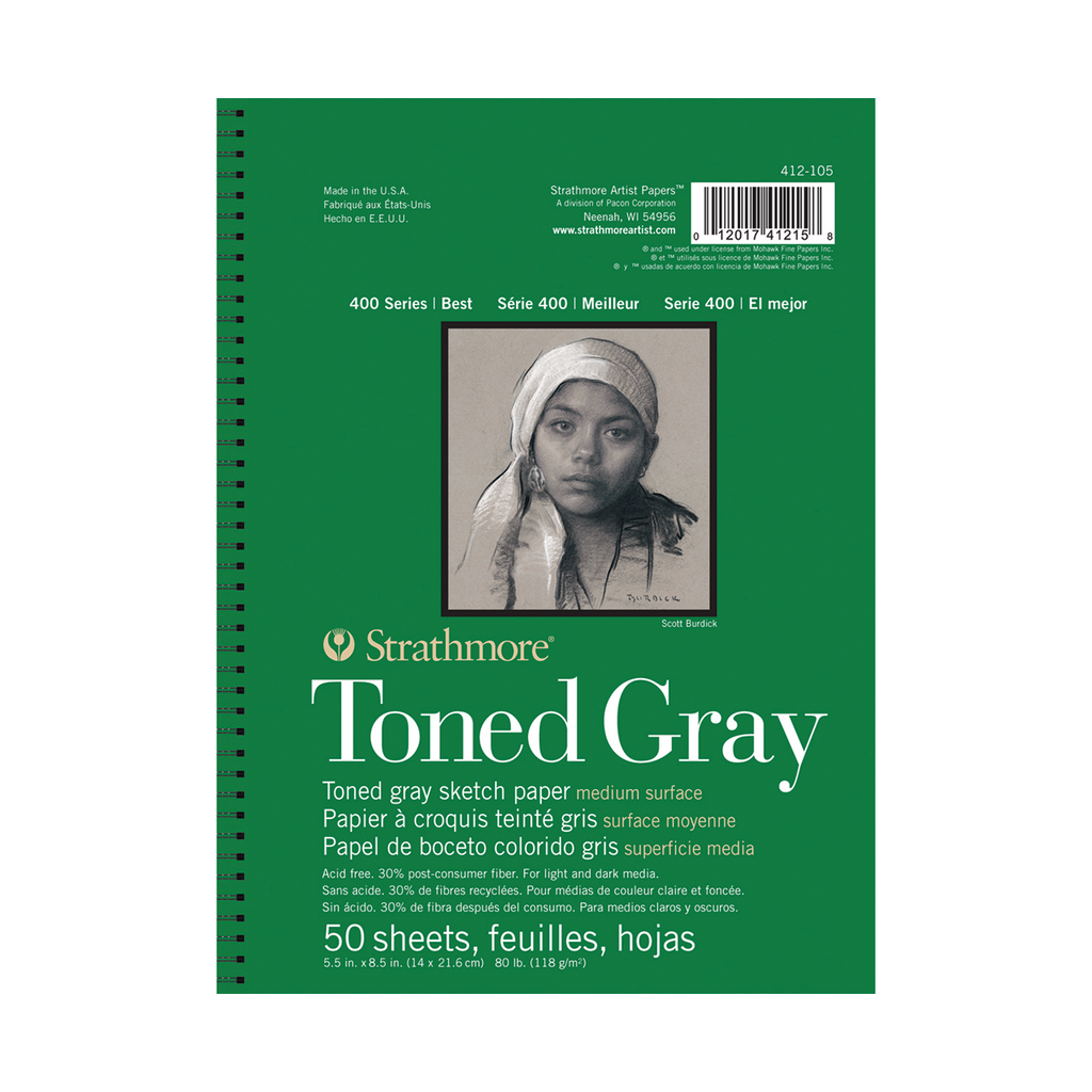 Strathmore Toned Gray Sketch Pads
