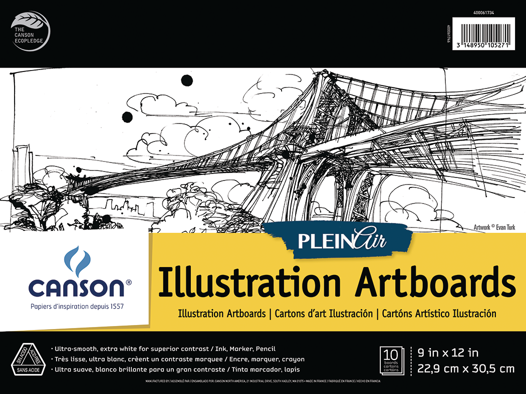 Canson Plein Air Illustration Artboard Pads