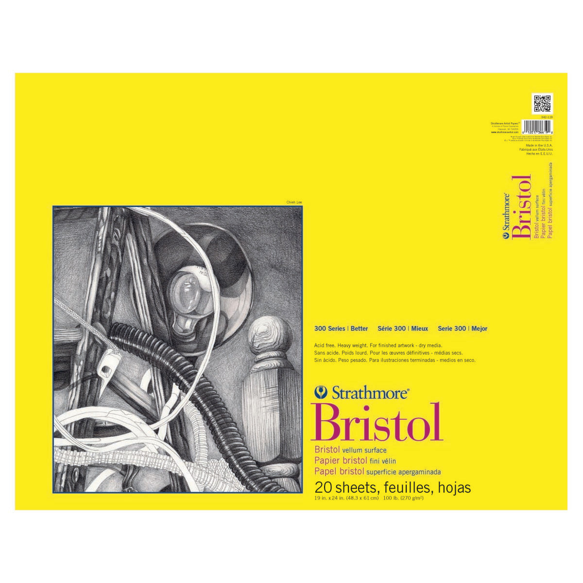 Strathmore Vellum Bristol Pads 300 Series